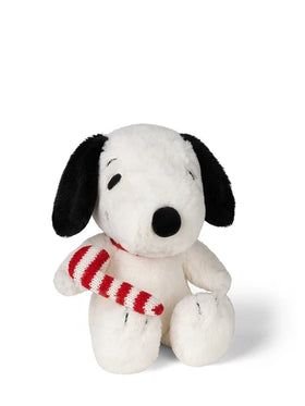 Peanuts Snoopy with Candy Cane Cream 20cm